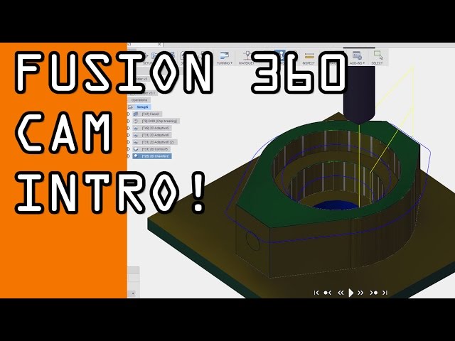 Fusion 360 CAM Tutorial!  Fusion Friday #35
