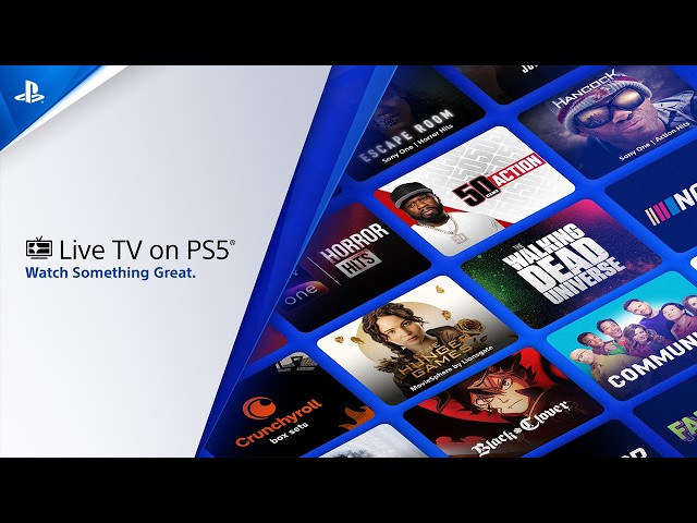 Introducing Live TV on PS5