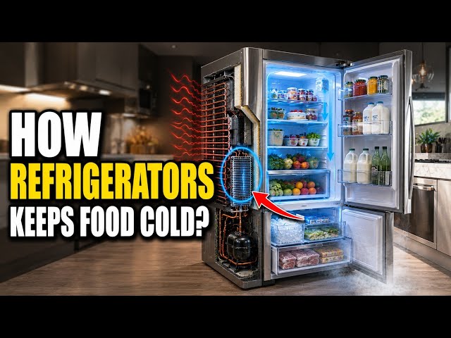 How Does Work Cooling System in Refrigerator?How Refrigerators Keep Food Cold