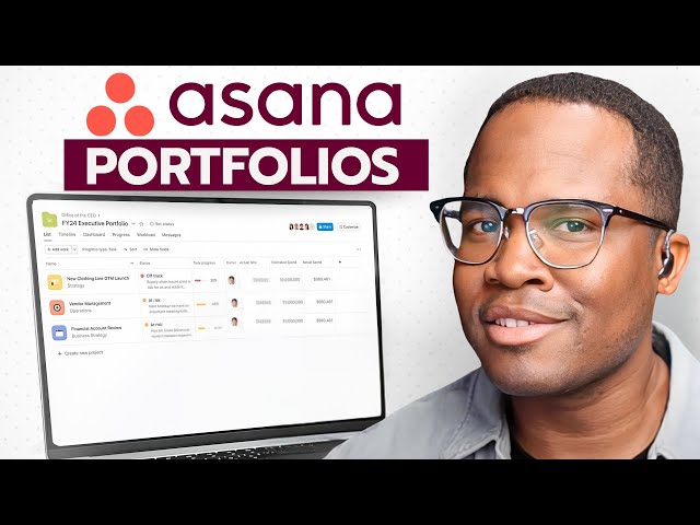 How to Use Asana Portfolios | Full Tutorial with AI Features 🚀