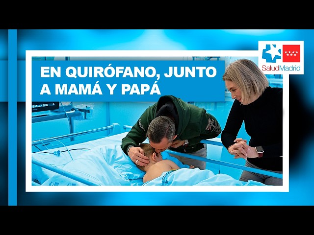 Accompany your child during anesthesia | Hospital Gregorio Marañón