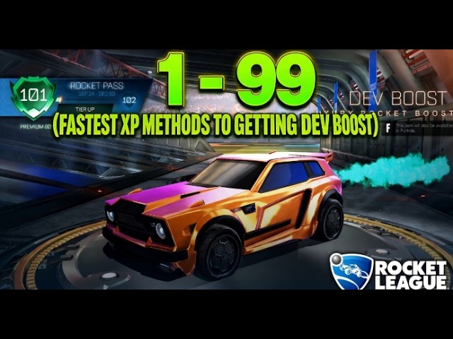 THE NEW BEST WAYS TO GETTING THE NEW DEV BOOST IN ROCKETLEAGUE??