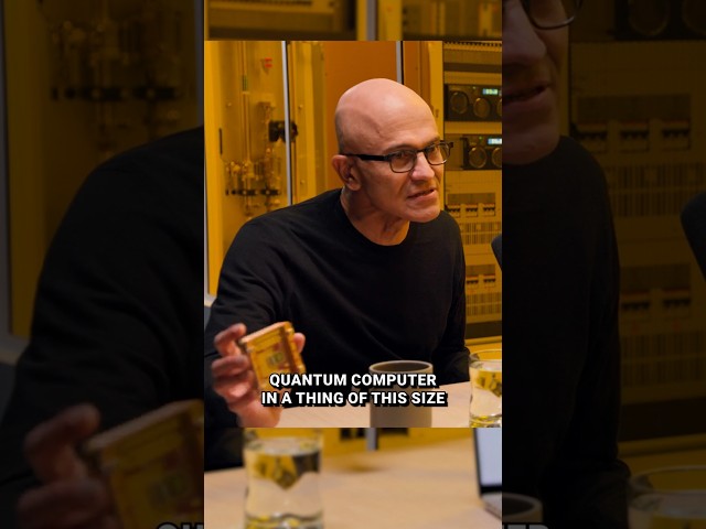 Microsoft's Quantum Breakthrough: Majorana 1 - Satya Nadella