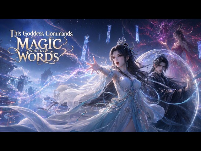 💥【New】【Multi Sub】This Goddess Commands Magic With Her Words #anime #animation