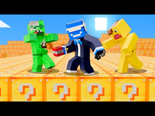 Minecraft Infected in a Lucky Block World