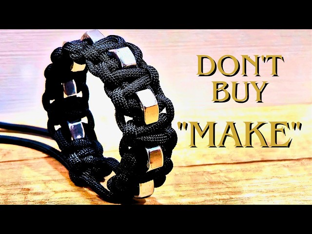 How to Make a Paracord Hex Nut Bracelet (Step-by-Step)