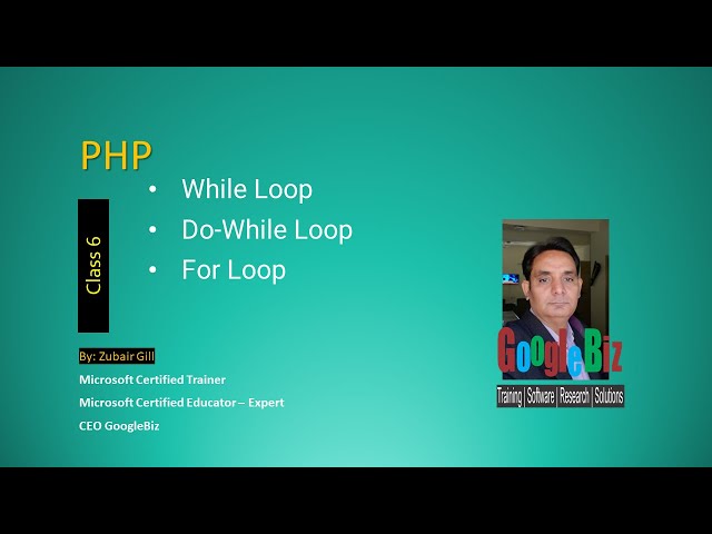 PHP Loops, While Loop, Do While Loop, For Loop