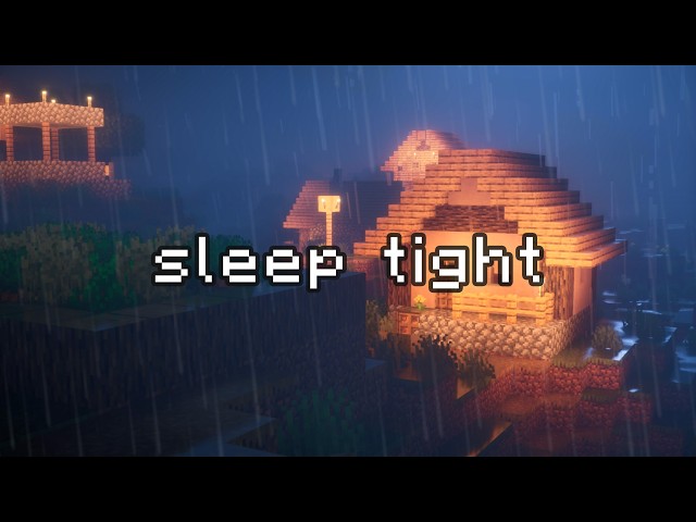 🌧️ it's time to rest... (minecraft music w/ rain ambience)