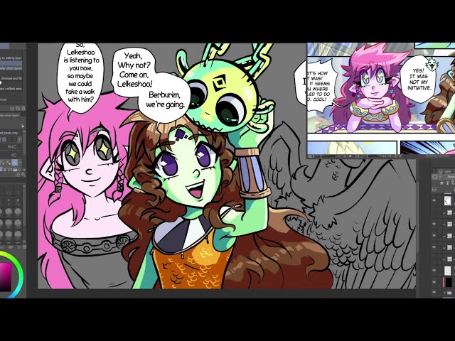 Cosmic Egg - Page 053 Drawing a Comic in ClipStudioPaint