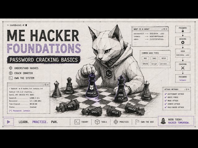 Hashcat & John - Password Attacks Basics | in Hindi | ME hacker  Foundations #12 | OSCP & CPTS |