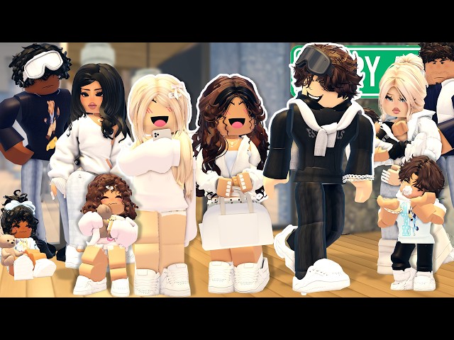 OUR BIG FAMILY SKI VACATION! TALKING TO MY CRUSH *VOICED* BERRY AVENUE