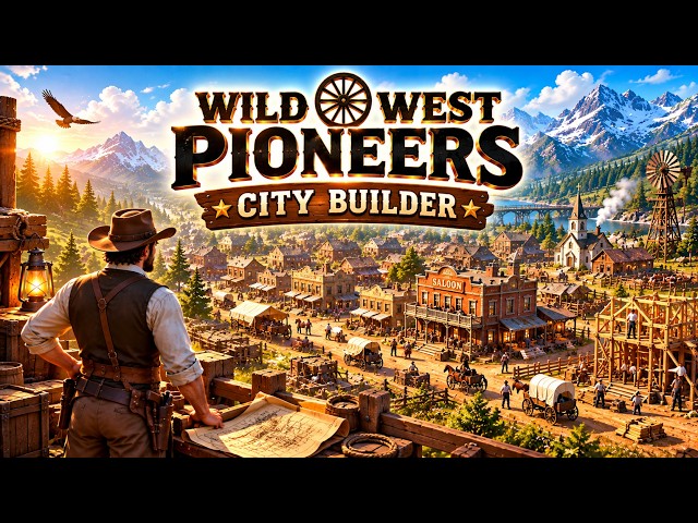 I Tried Building the Perfect Settlement in Wild West Pioneers #1