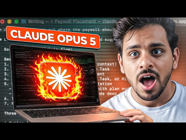 Claude Opus 5 - Half Price, Fable 5 Jaisa Dimaag?! Full Demo - Hindi