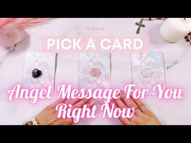 Urgent Angel Message For You Right Now - Pick A Card Tarot Reading ✨