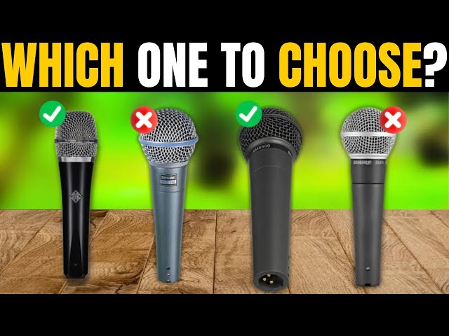 The Best Microphones for Live Concerts in 2026 [DON'T Buy One Before Watching This]