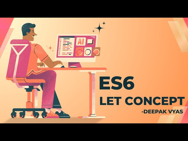 ES6 let keyword concept #javascripttutorial  #coding  #codewithvyas