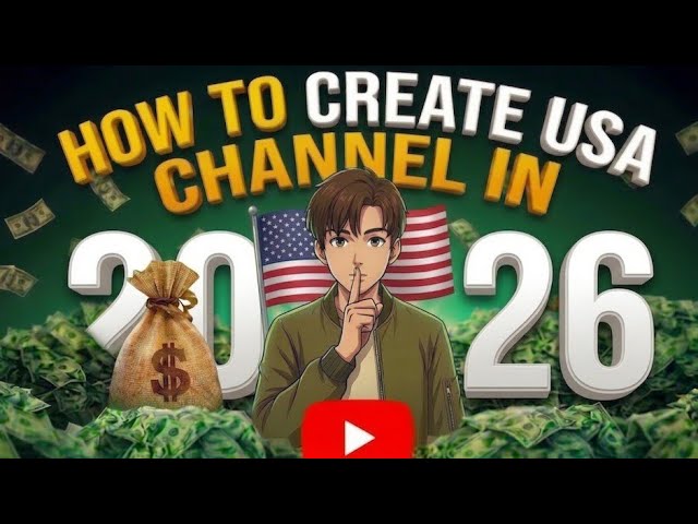 How to Create USA YouTube Channel in 2026 | Full Setup & Feature Settings#appsikho
