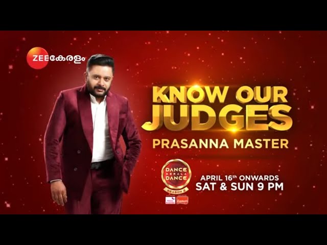 Dance Kerala Dance Season 2 | Know Our Judges - Prasanna Master | April 16 Onwards Sat, Sun 9 PM