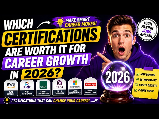 Which Certifications Are Worth It for Career Growth in 2026? | The Knowledge Academy
