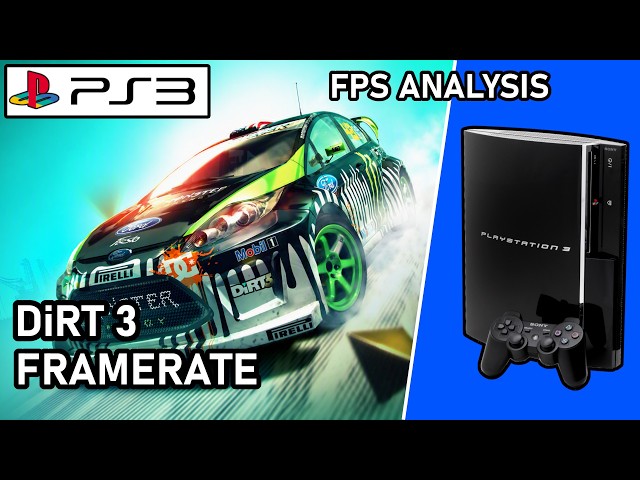 DiRT 3 |  PS3  |  Frame Rate Test