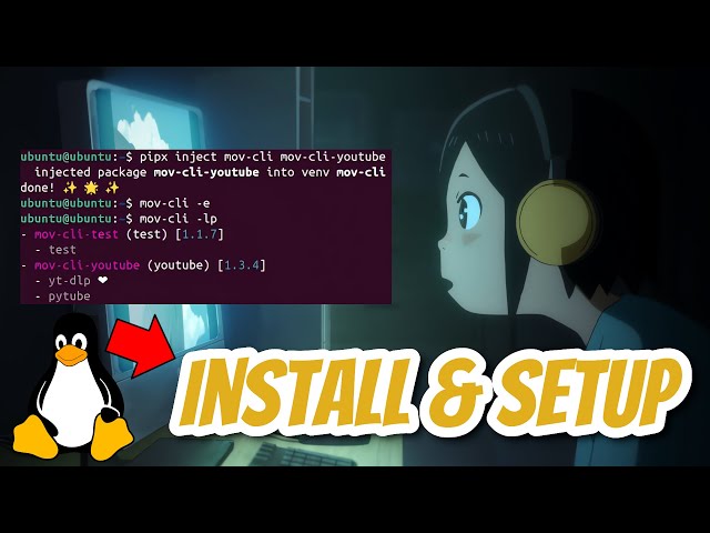 Install & setup mov-cli WITH plugins on Linux.