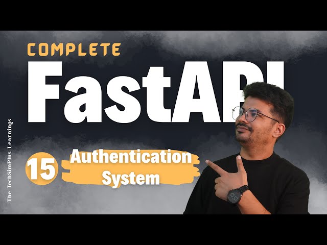 #15 FastAPI Authentication & Authorization - JWT & Security Guide | Tutorial #fastapi