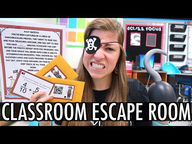 Classroom Escape Room | Pocketful of Primary Teacher Vlog
