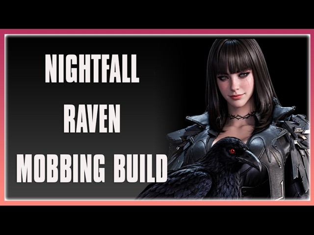 NIGHTFALL Raven Is CRACKED! INSANE Skill Mobbing Build | The First Descendant
