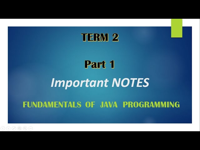 Class 12 IT Code 802 | Java Notes | Part 1 - By Akshita Yadav #class12 #java #informationtechnology