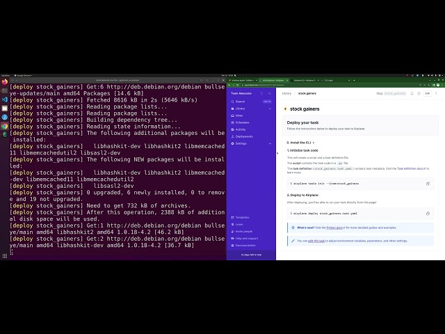 [37] Automate python scripts online using Airplane!