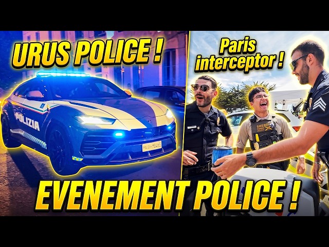 INSANE EVENT! 50 US Police Cars, Lamborghini Urus, GT3 & BAC Mono!