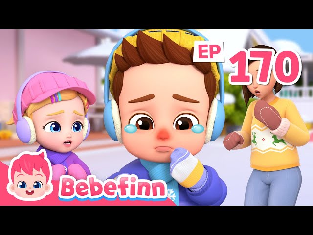 Boo Boo Song in The SnowㅣEP170ㅣSong for KidsㅣBebefinn Nursery Rhymes