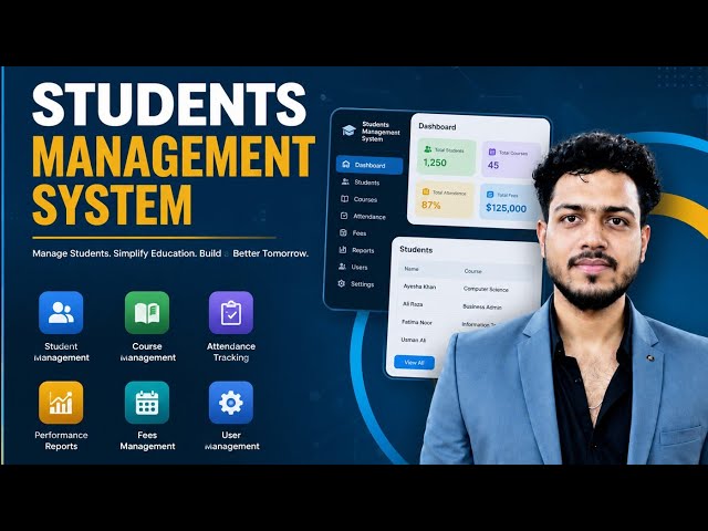 Student Management System Project in C Language 🔥