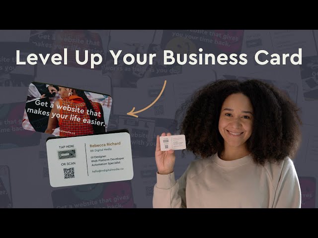 How to Make NFC Business Cards | Tap to Share Links & Contact Cards!