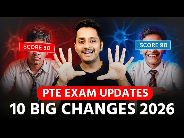 Big PTE Exam Update 2026 🚨 10 Changes That Can Reduce Your Score!