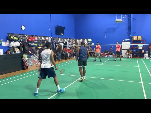 NY Badminton family championship 2021  D-B Final game1