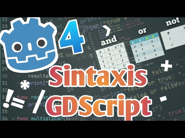 ¿Cómo PROGRAMAR CON GDScript en Godot 4 desde cero?