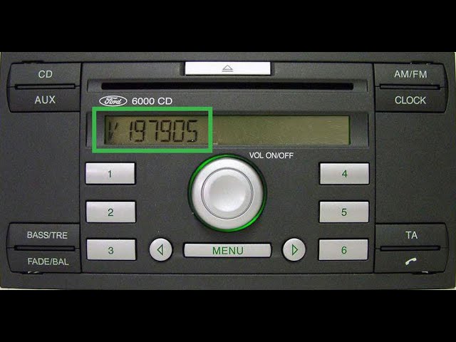 How to get your Ford Focus Radio Code in 1 min