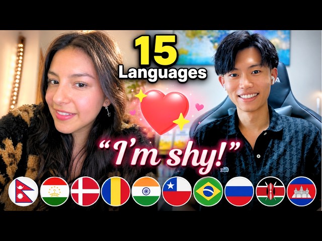 PURE CHAOS When I Spoke 15 Languages to Strangers 😂