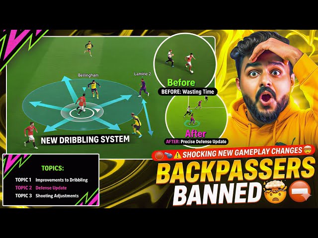 FINALLY😱 GOODBYE TO ALL BACKPASSERS🤡 | BRAND NEW META IS REVEALED🤯 | ALL NEW GAMEPLAY FIX & CHANGES🔥