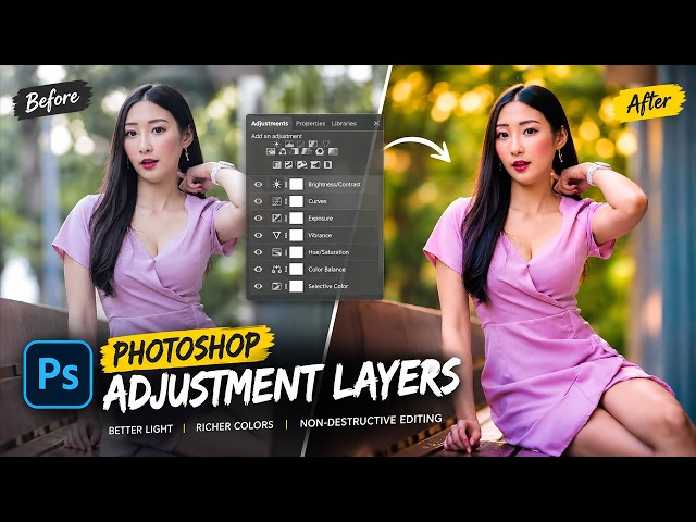 How to Edit Outdoor Portraits Using Photoshop Adjustment Layers