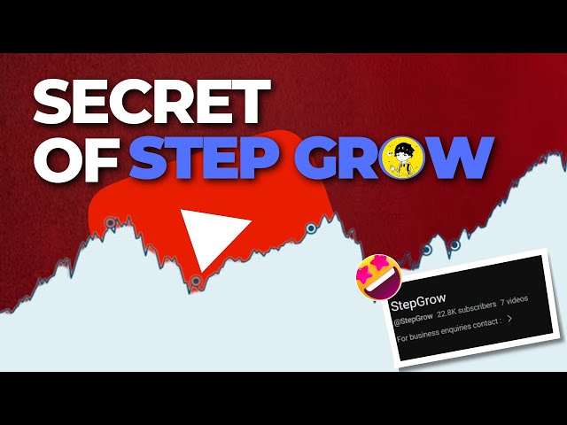 Revealing the Secret tips of @StepGrow  😲
