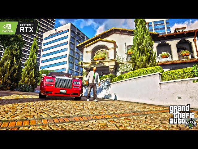 GRAND THEFT AUTO 5 | NEXT GEN ULTRA REALISTIC GRAPHICS MOD | WALKTHROUGH PART 02 [4K HDR]