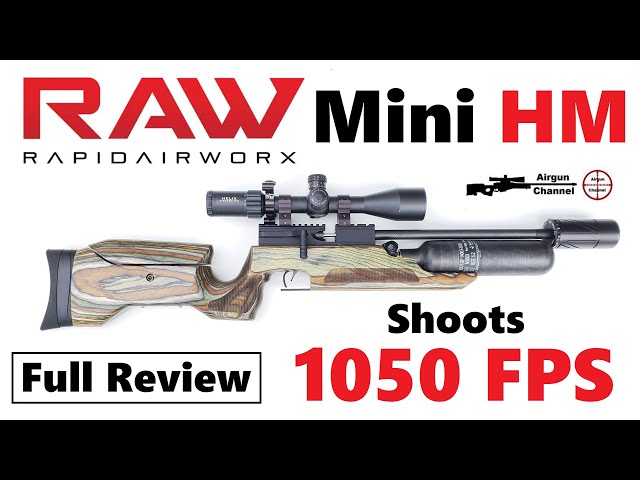 RAW HM1000x Mini LRT (Review) 22LR Power in an SBR PCP Rifle by Rapid Air Worx