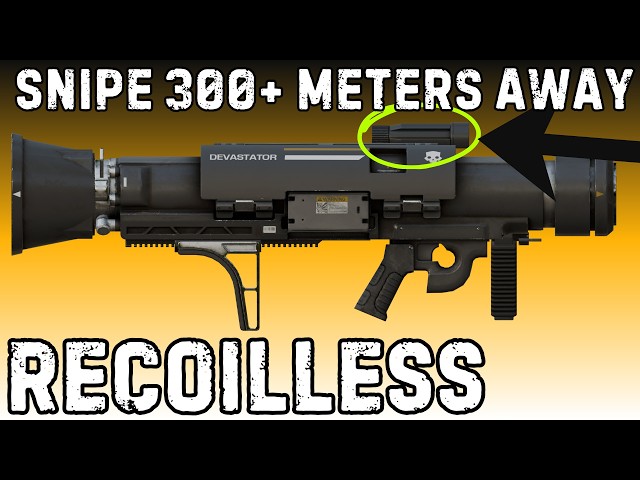 How to 𝐒𝐧𝐢𝐩𝐞 with Recoilless Rifle | Helldivers 2