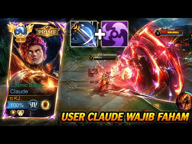 TOP 1 GLOBAL CLAUDE TUTORIAL CARA FAST FARMING DAN MENANG LANING PAKE CLAUDE TERBARU 2026! - MLBB