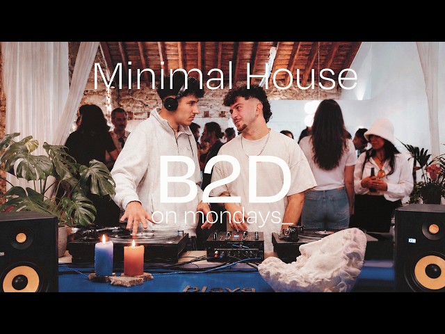 Minimal House | Vinyl DJ Set | B2D Live at BLAVA on Mondays |