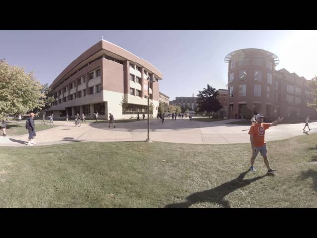 Link Hall + Shafer Art Building + Bowne Hall - Syracuse University 360 Campus Tour x WalkAround VR