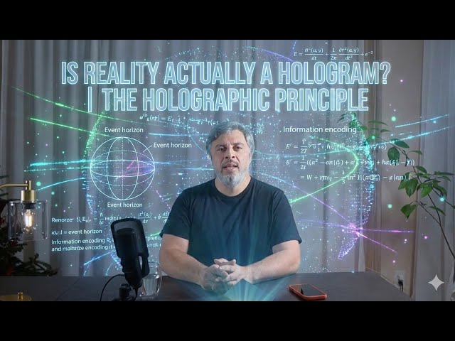 Is Reality Actually a Hologram? | The Holographic Principle