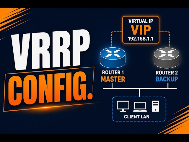 016  VRRP – Configuration